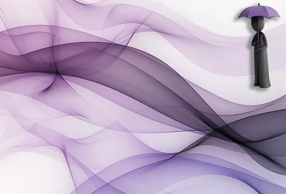 Abstract purple design representing vehicle insurance in South Africa