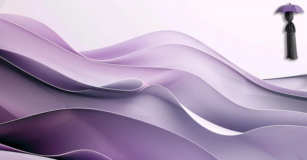 Abstract purple and charcoal background representing insurance in South Africa